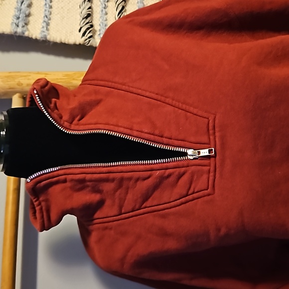 Octobers Very Own (OVO) Classic 1/4 Zip Mockneck Sweatshirt - Picture 3 of 7